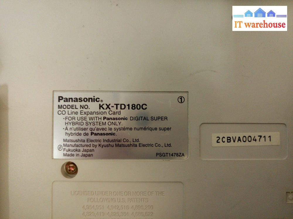 1X Panasonic Kx-Td180C Module