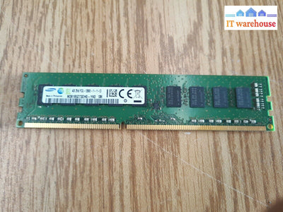 - 1X Samsung M391B5273Dh0-Yk0 4Gb Pc3L-12800E Ddr3-1600Mhz Ecc Server Memory