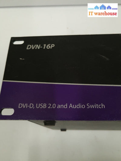 *1X Smartavi Dvn-16P Dvi Switch - 1920 X 1200 Wuxga (W/ Ac Adapter)