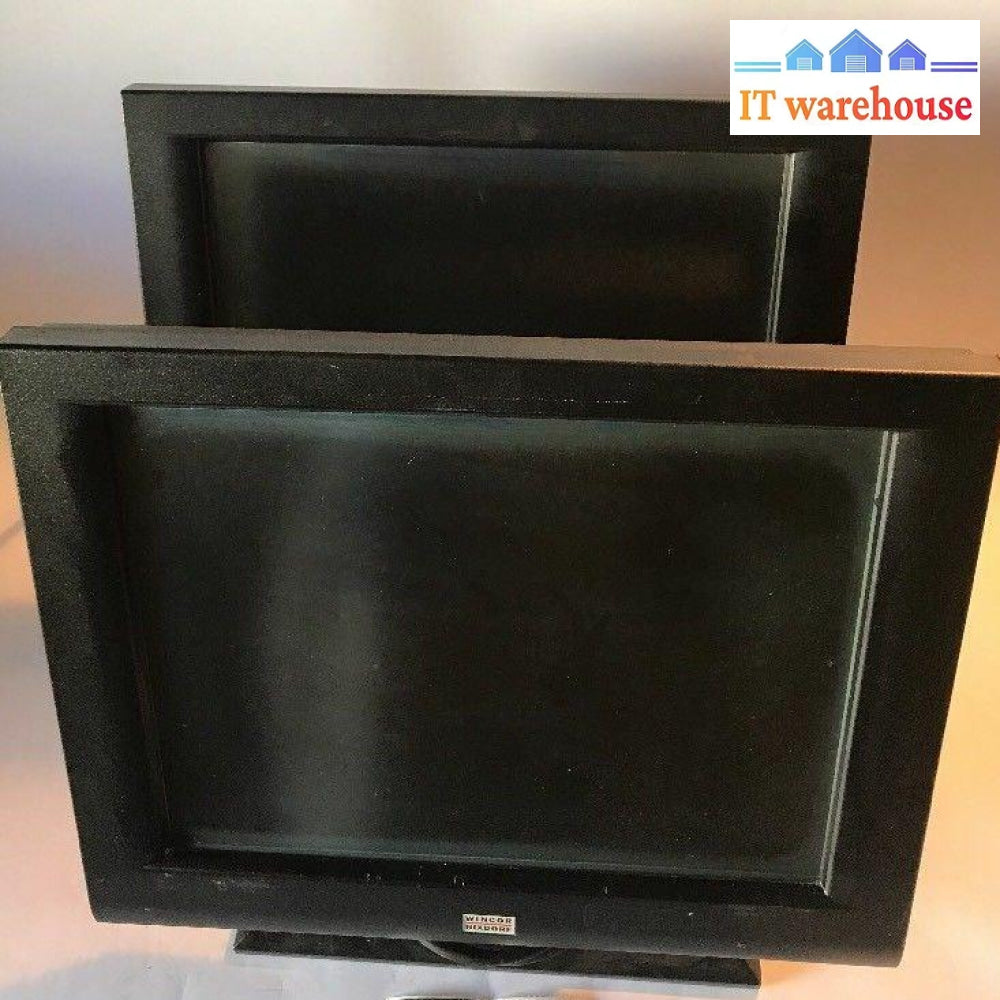 *1X Wincor Nixdorf Ba73A-2/Irtouch Lcd Flat Panel Pos Display 15’ Monitor (#13)