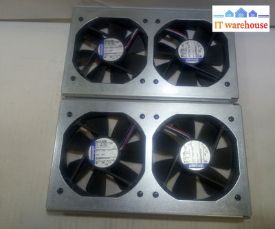 - 2 Pairs Of 4412 F/2Gl Ebmpapst Fan 12V 1.25W Us-Pat:5135363 4547714