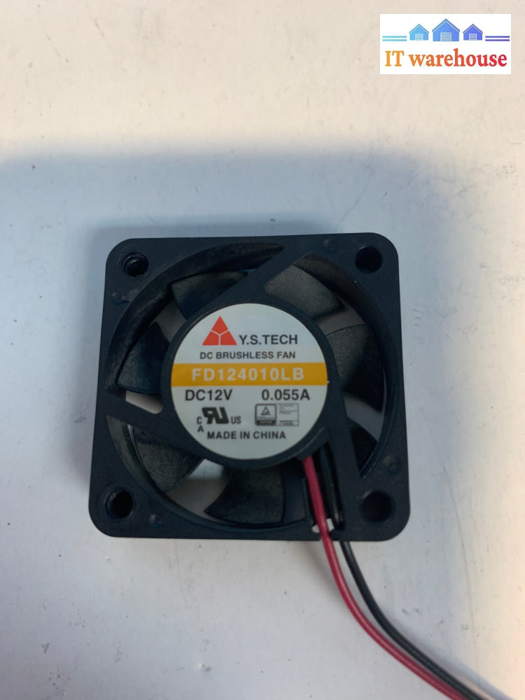 2 Pin DC BRUSHLESS FAN FD124010LB DC12V 0.055A Fan