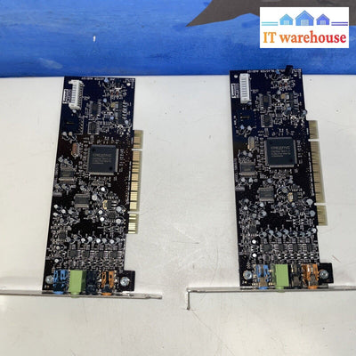 2 X Creative Labs Sb0570 Sound Blaster Audigy Sound Audio Card Full Height