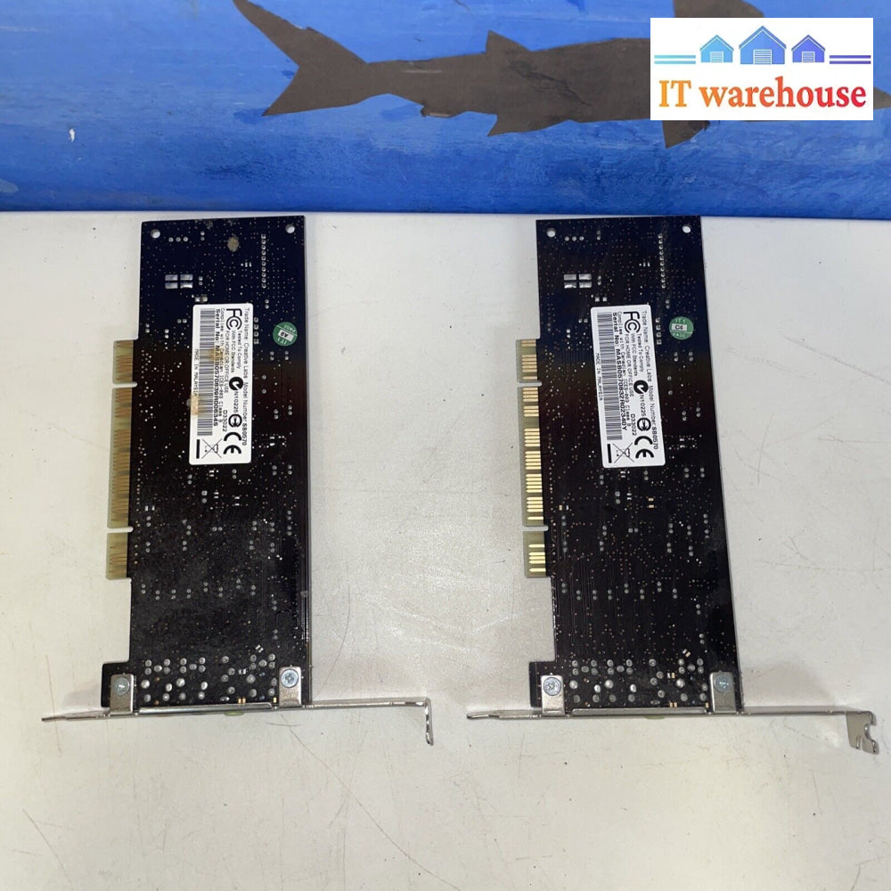 2 X Creative Labs Sb0570 Sound Blaster Audigy Sound Audio Card Full Height