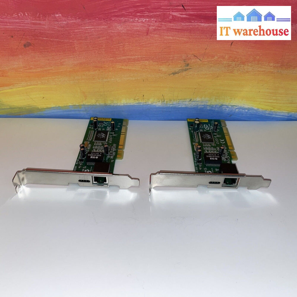 2 X D Link Dge-530T Ethernet Network Adapter Card Gigabit