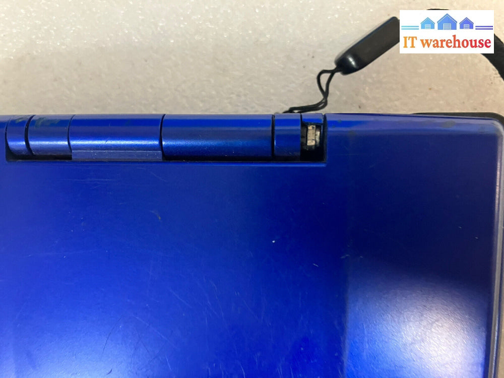 ~ 2004 Nintendo Ds Console Blue Ntr-001 (As Is Not Tested Hinge Broken)