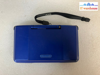 ~ 2004 Nintendo Ds Console Blue Ntr-001 (As Is Not Tested Hinge Broken)