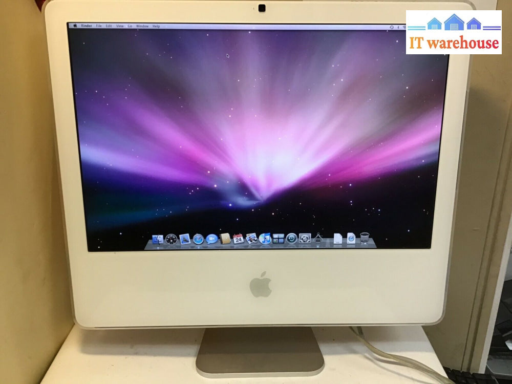 20’Apple Imac Early 2006 Intel Core Duo T2500 2Ghz 2Gb Ram 250Gb Hdd