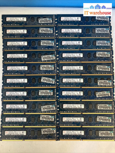 (20X 4Gb) Hynix 2Rx8 Ddr3-1333 Pc3-10600U Desktop Dimm Ram Hmt351U6Cfr8C-H9 ~