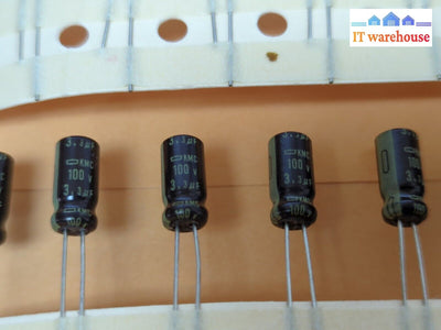 (20X) Kmc 3.3Uf /100V Hi Temp Radial Electrolytic Capacitor