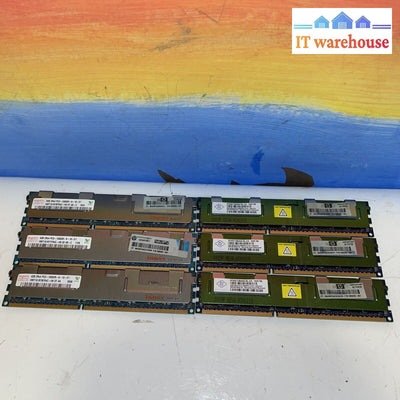 24Gb= 6X 4Gb Hp 500203-061 Ddr3-1333 Pc3-10600R Memory （For Servers）