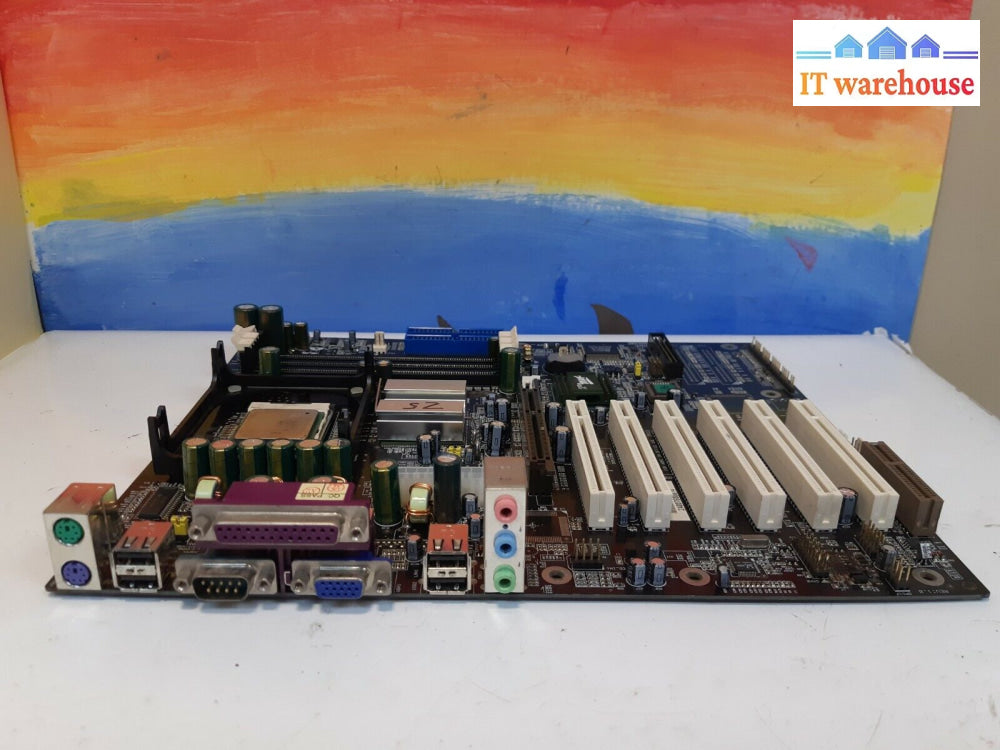 2Themax Ep-4G4A Mother Board W/ Intel Pentium 4 2.Ooa Ghz Tested