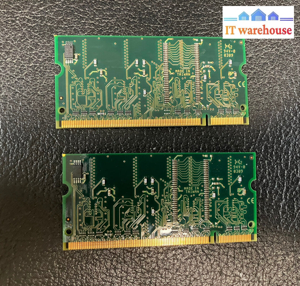 ~ (2X 128Mb) Nanya Ddr-266Mhz Pc2100S -25330 Ram Sodimm Nt128D64Sh4B0Gm -75B