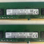 (2X 16Gb) Sk Hynix 2Rx8 Pc4-3200Aa Pc4-25600 Desktop Dimm Ram Hma82Gu6Djr8N-Xn ~