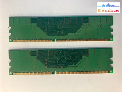 (2X 256Mb) Infineon Pc-2700U Ddr-333 Cl2.5 Dimm Desktop Ram Hys64D32300Gu-6-C ~