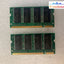 (2X 256Mb) Samsung Ddr-266 Pc2100 (Total 512Mb) So-Dimm Laptop Ram M470L3224Dt0~