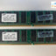 (2X 256Mb) Samsung Pc-2700U Ddr-333 Cl2.5 Dimm Ram M368L3223Ftn-Cb3 305957-041 ~