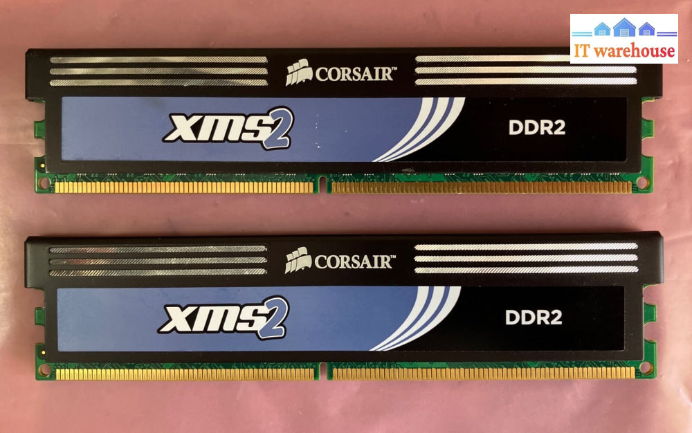 (2X 2Gb) Corsair Xms2 Pc2-6400 Ddr2-800Mhz Cm2X2048-6400C5C Desktop Memory