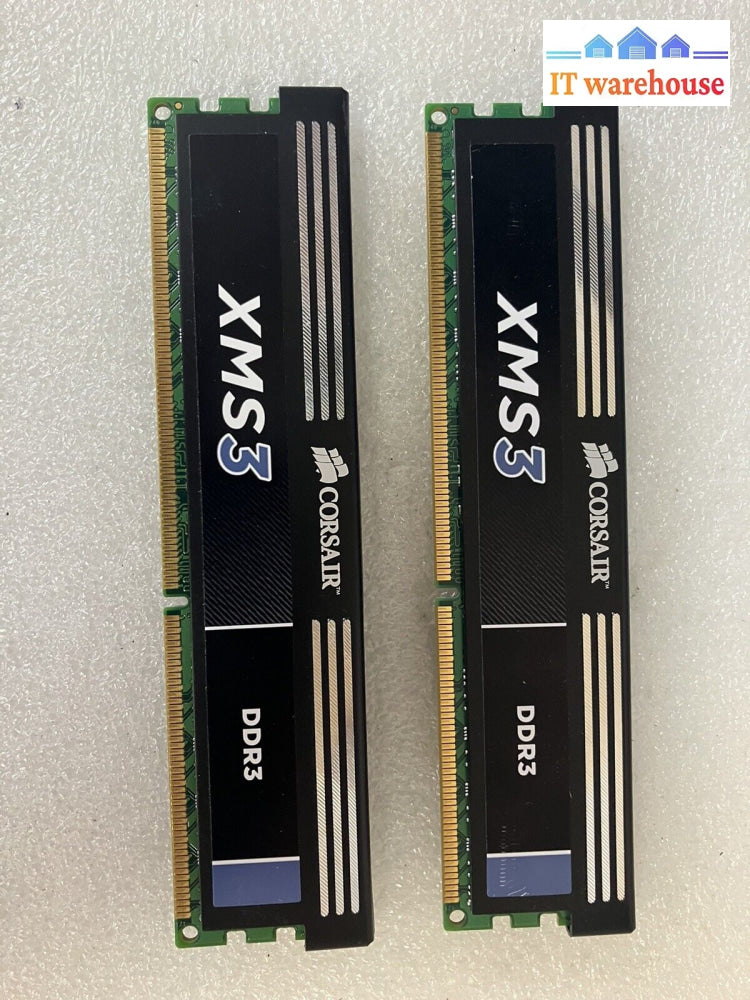 ~ (2X 2Gb) Corsair Xms3 Cmx4Gx3M2A1600C9 Pc3-12800 Ddr3-1600 Memory Sdram