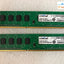 (2X 2Gb) Crucial Bl111Gy.dk Ddr3-1333 Pc3-10600 Ct25664Ba1339.M8Fmr Dimm Ram ~