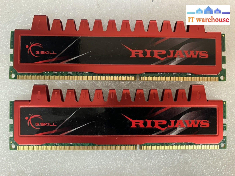 ~ (2X 2Gb) G. Skill Ripjaws F3-12800Cl9D-4Gbrl Pc3-12800 Ddr3-600 Cl9 Sdram