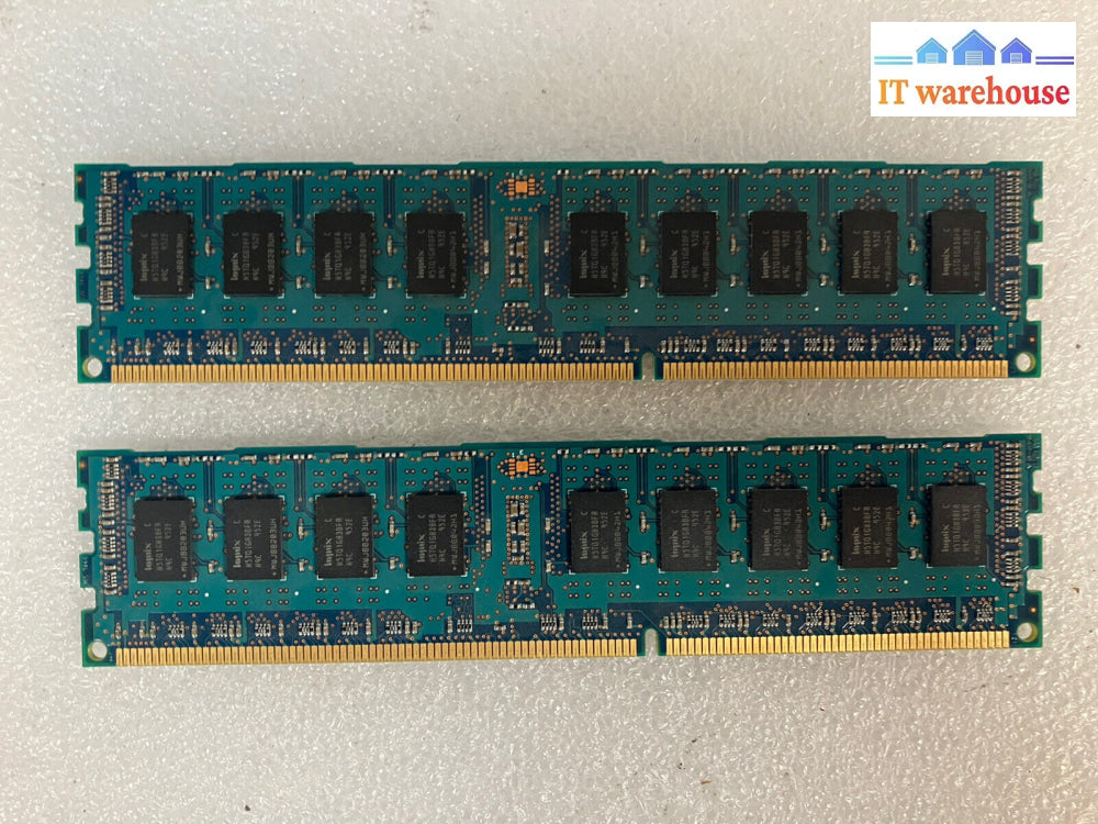 ~ (2X 2Gb) Hynix 2Rx8 Pc3-10600R Hmt125R7Bfr8C-H9 Ddr3 Ecc Rdimm Server Memory