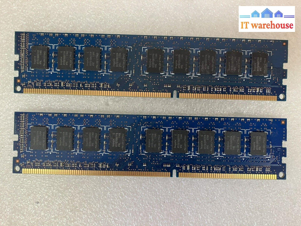 ~ (2X 2Gb) Hynix Korea 05 Hmt125U7Tfr8C - H9 Pc3-10600E Ddr3 Memory Sdram