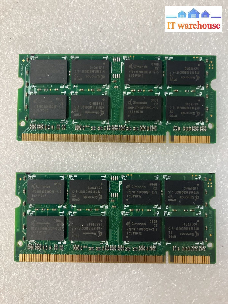 (2X 2Gb) Mushkin Enhanced Ddr2-667 Pc2-5300 So-Dimm Memory For Apple 976559A ~