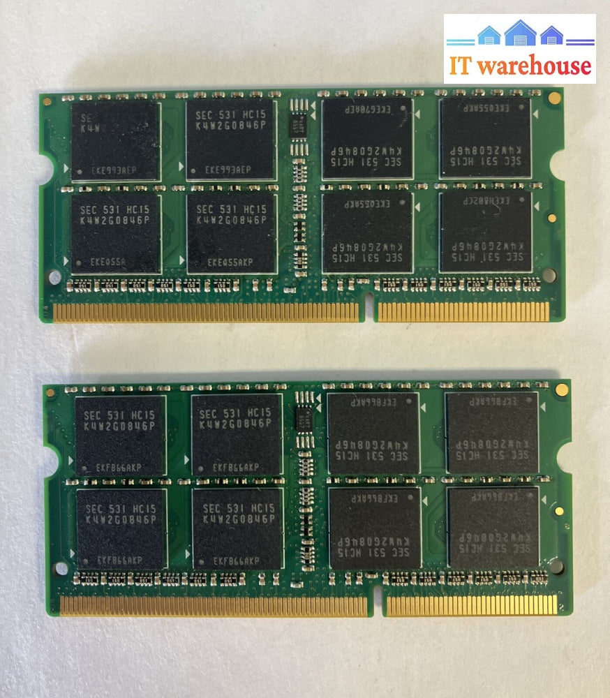 (2X 4Gb) Corsair Mac Memory Ddr3-1066 Pc3-8500 So-Dimm Ram Cmsa8Gx3M2A1066C7 ~