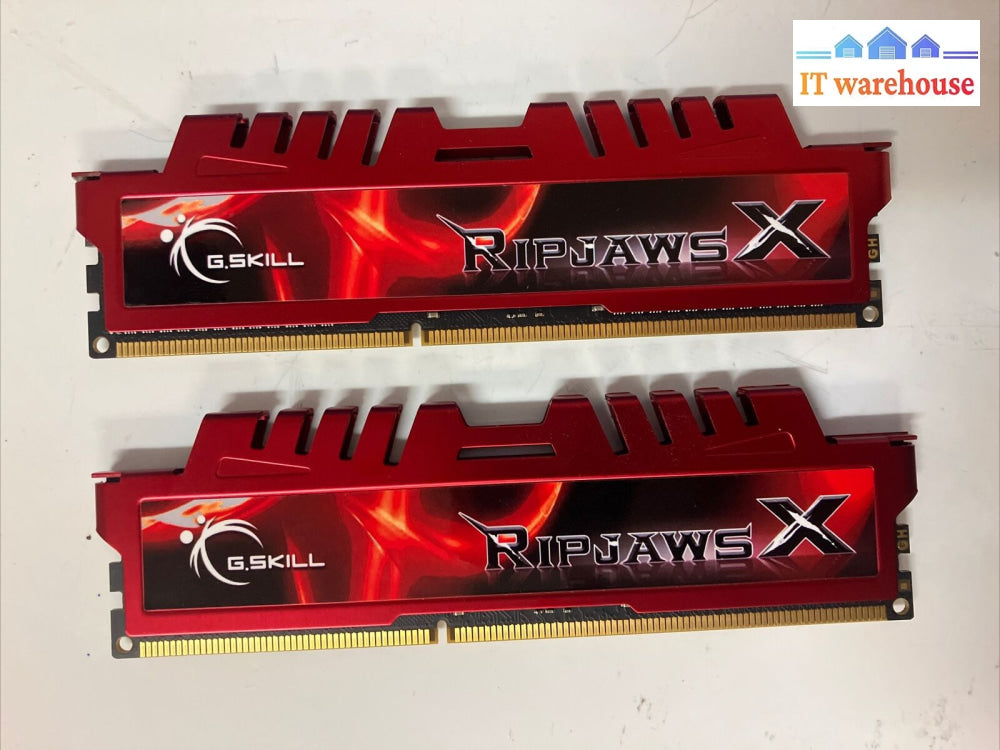 (2X 4Gb) G.skill Ripjaws X F3-12800Cl9D-8Gbxl Pc3-12800 Ddr3-1600 Gaming Ram ~