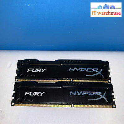 (2X 4Gb) Hyperx Fury Hx318C10Fbk2/8 Pc3-14900 Ddr3-1866 Dimm Gaming Memory Ram