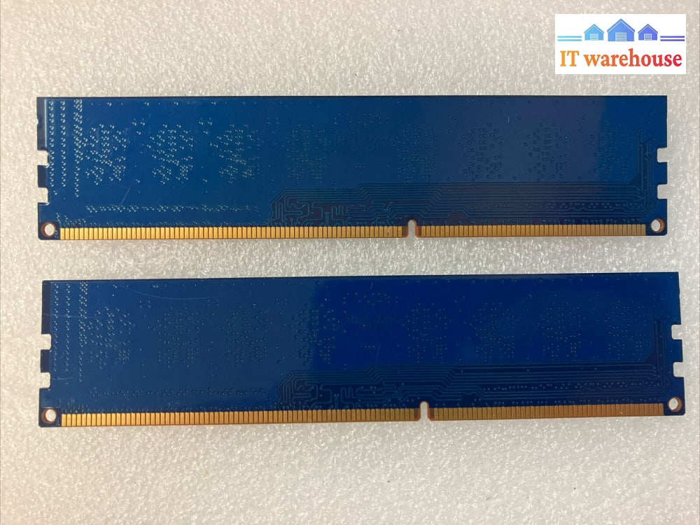 ~ (2X 4Gb) Kingston Asu16D3Lu1Kbgr Pc3L-12800U Ddr3L-1600 Pc Memory Desktop Ram