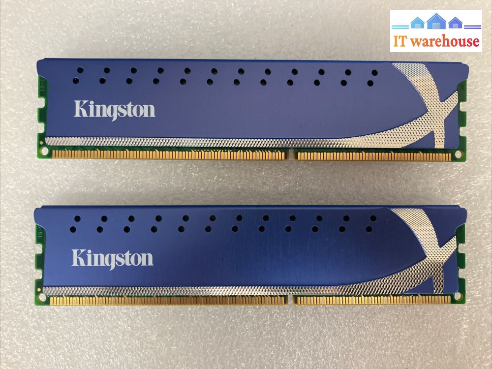 (2X 4Gb) Kingston Hyperx Ddr3-12800 Pc3-1600 Desktop Gaming Ram Khx1600C9D3K2 ~