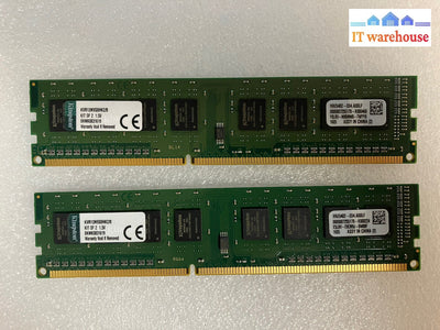 ~ (2X 4Gb) Kingston Kvr13N9S8Hk2/8 Pc3-10600 Ddr3 1333Mhz Desktop Ram 99U5402