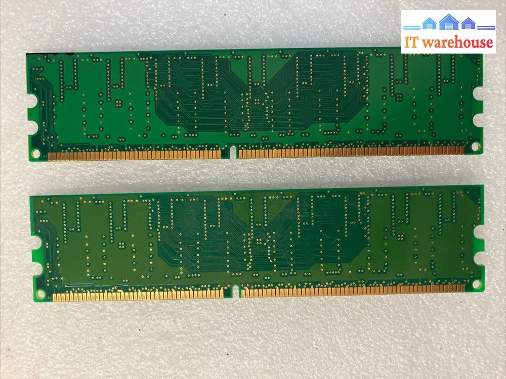 (2X 512Mb) Hynix Hymd564646Cp8J Pc-3200U Ddr-400 Dimm Memory Desktop Ddr1 Ram ~