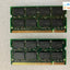 (2X 512Mb) Infineon Hys64D64020Hbdl Pc-2700S Ddr-333 So-Dimm Laptop Ddr1 Ram ~