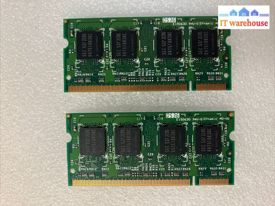 ~ (2X 512Mb) Transcend Ddr2-533 Pc2-4200 Laptop Memory So-Dimm Ram