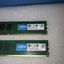 2X 8Gb Crucial Ct192464Bd160B.c16Fed Pc3-16000U Ddr3 Sdram-2000 Udimm Pc Ram