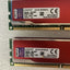 (2X 8Gb) Kingston Hyperx Ddr3-12800 Pc3-1600 Desktop Gaming Ram Khx16C10B1Rk2 ~