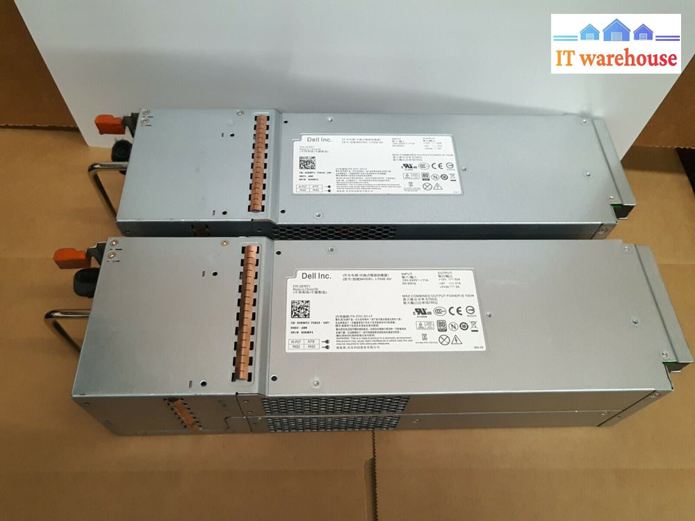 - 2X Dell 02Kwf1 2Kwf1 L700E-S0 700W Power Supply For Equallogic Ps6100 Tested