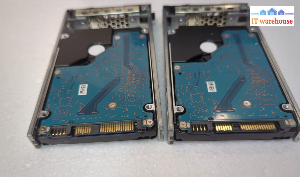 2X Dell 300Gb 10K 2.5’ Sas 12Gbps Internal Hard Drive 3Nkw7 With Caddy Tested -