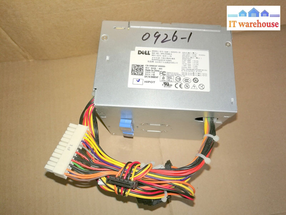 - 2X Dell N804F N255Pd-00 Nps-255Bb Optiplex 360 255W Power Supply @@@