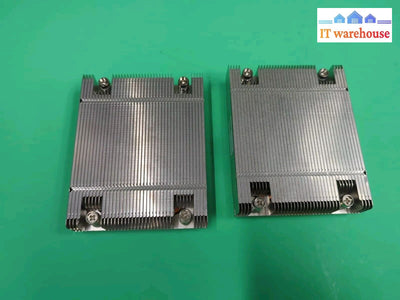 2X Dell Poweredge R330 R430 Server Cpu Heat Sink P/N: 02Fky9 2Fky9 Tested -