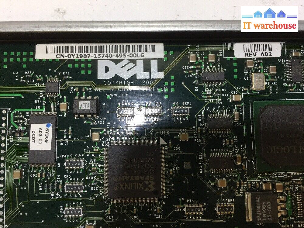 - 2X Dell Powervault 220S Ultra 320 Scsi Controller Card 0Y1987 J2038