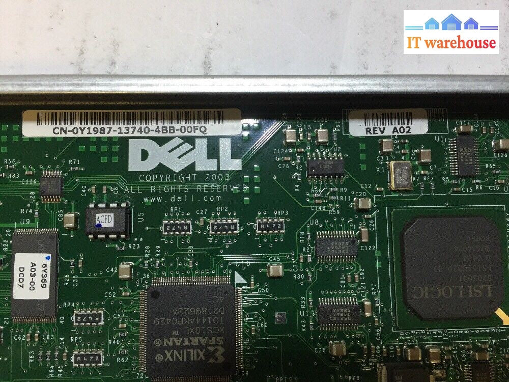 - 2X Dell Powervault 220S Ultra 320 Scsi Controller Card 0Y1987 J2038