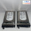 2X Dell Seagate St373454Ss 73G Sas 15K 4 Hard Drive 3.5’ W/ Mf666 Tray