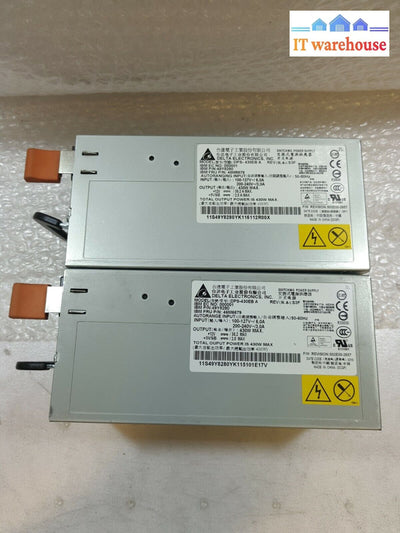 - 2X Delta Ibm X3200 430W Server Power Supply Psu Dps-430Eb 49Y8280 46M6679