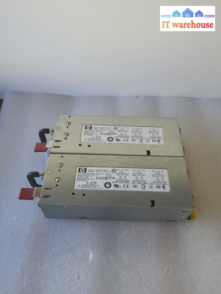 2X Hp 380622-001 379124-001 403781-001 1000W Power Supply For Dl380 G5 -