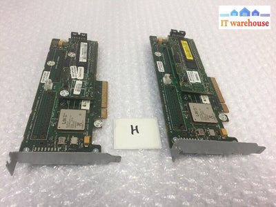 - 2X Hp 504022-001 Smart Array P400 Sas/Sata Pcie Lp Raid Card With 256Mb Cache