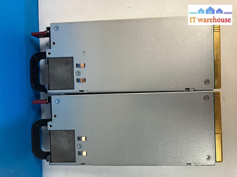 ~ 2X Hp Hstns-Pl18 506822-201 750W Power Supply 506821/511778-001 Ps-2751-2Cb-Lf